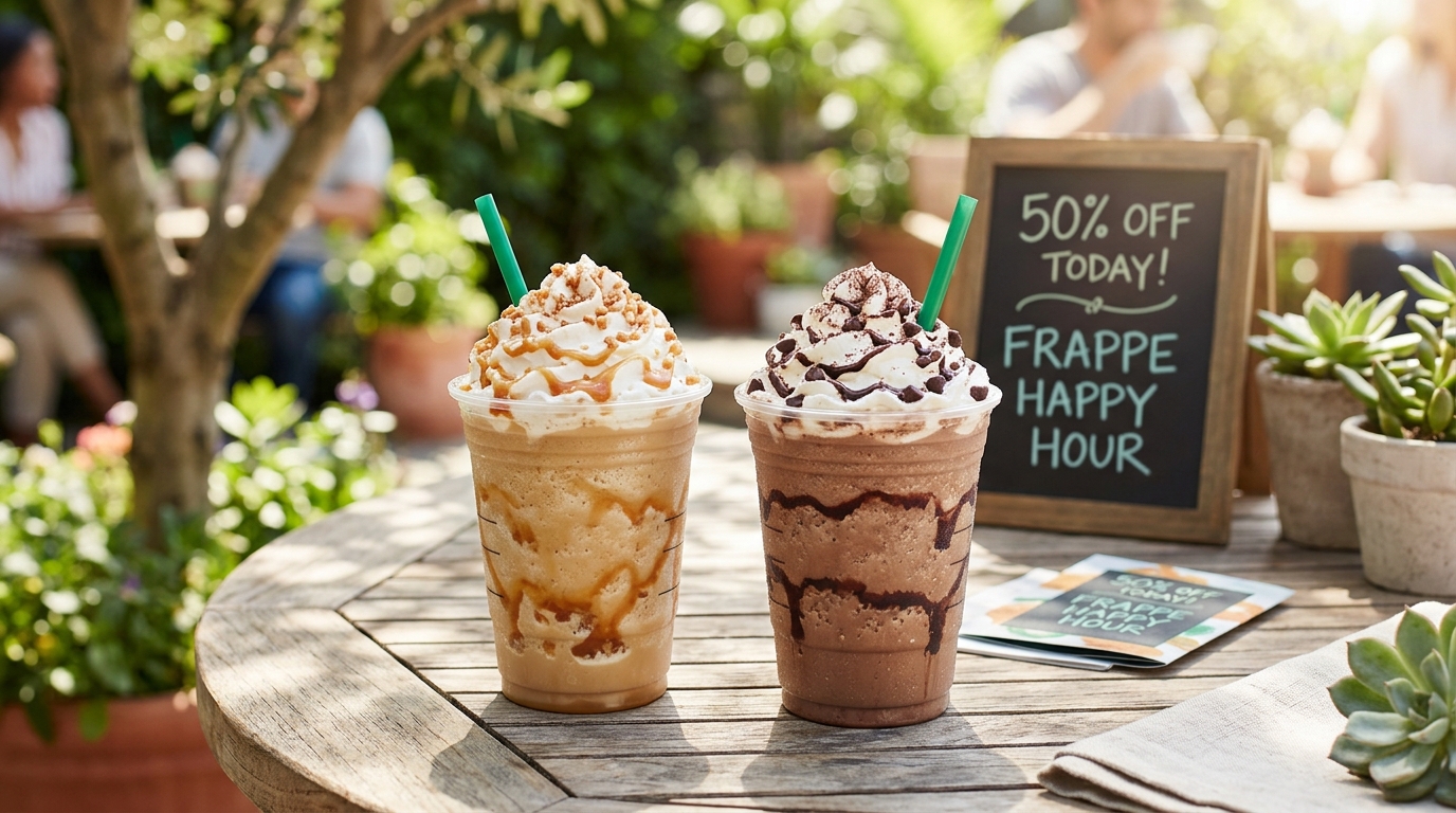 Starbucks Half Off Drinks